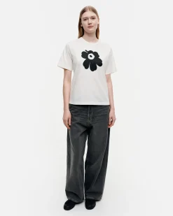 Paidat Ja Tunikat^Marimekko Erna Relaxed Unikko Placement T-Paita