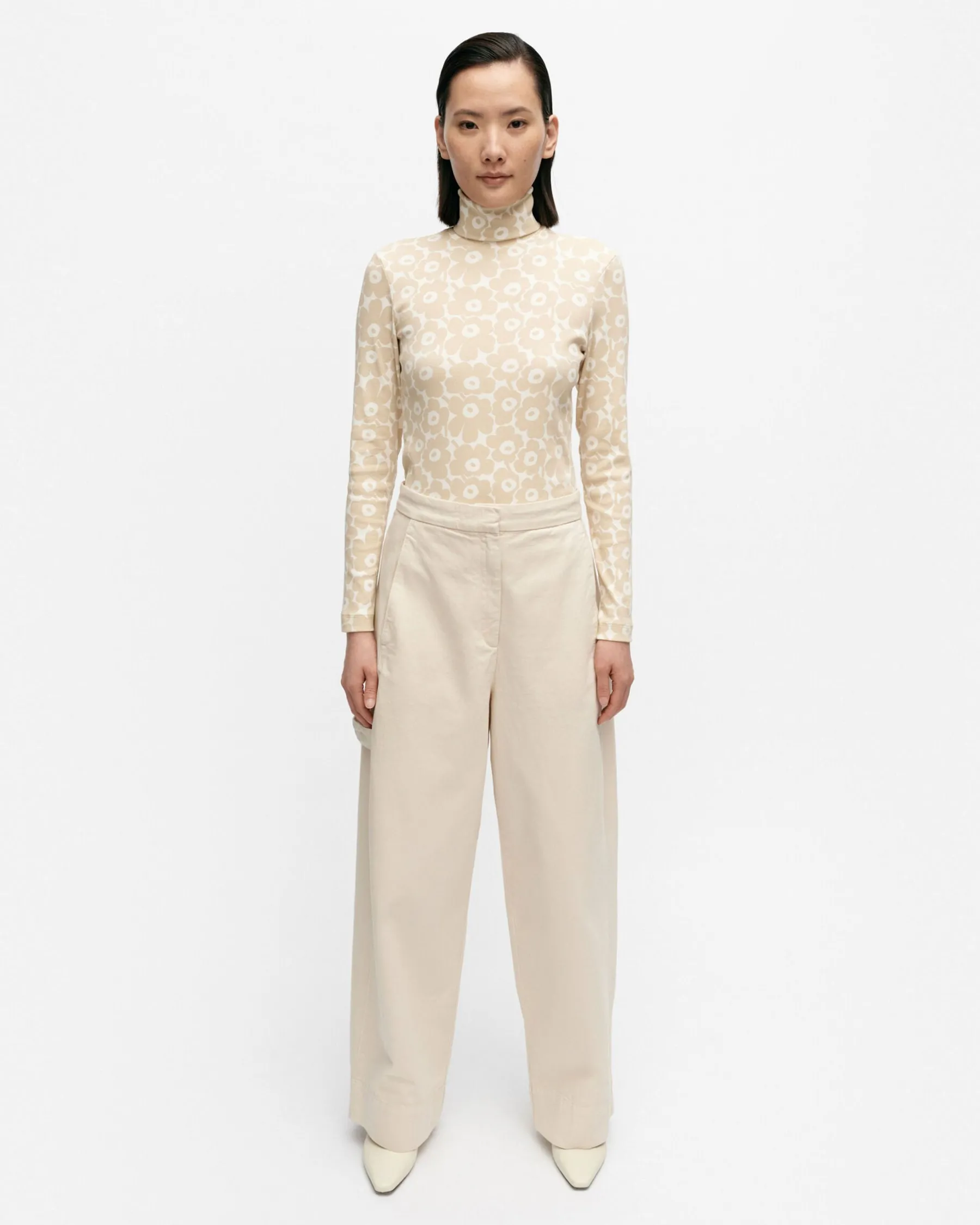 Housut^Marimekko Funktio Solid Puuvillahousut