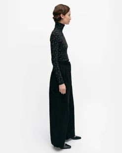 Housut^Marimekko Funktio Solid Puuvillahousut