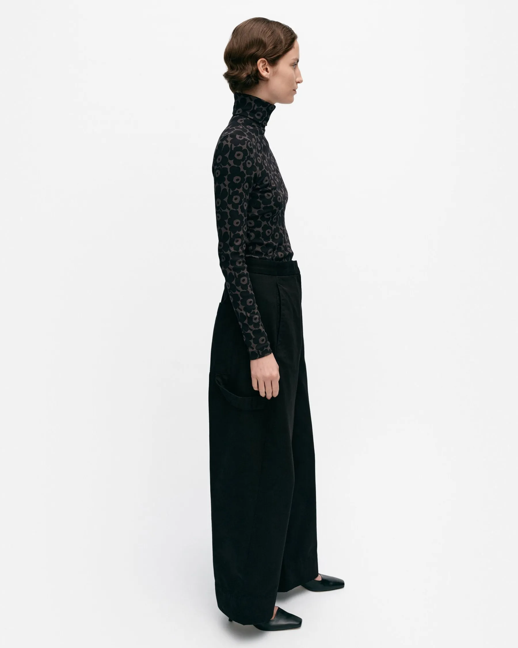 Housut^Marimekko Funktio Solid Puuvillahousut