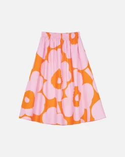 Hameet^Marimekko Garrel Unikko Puuvillapopliinihame