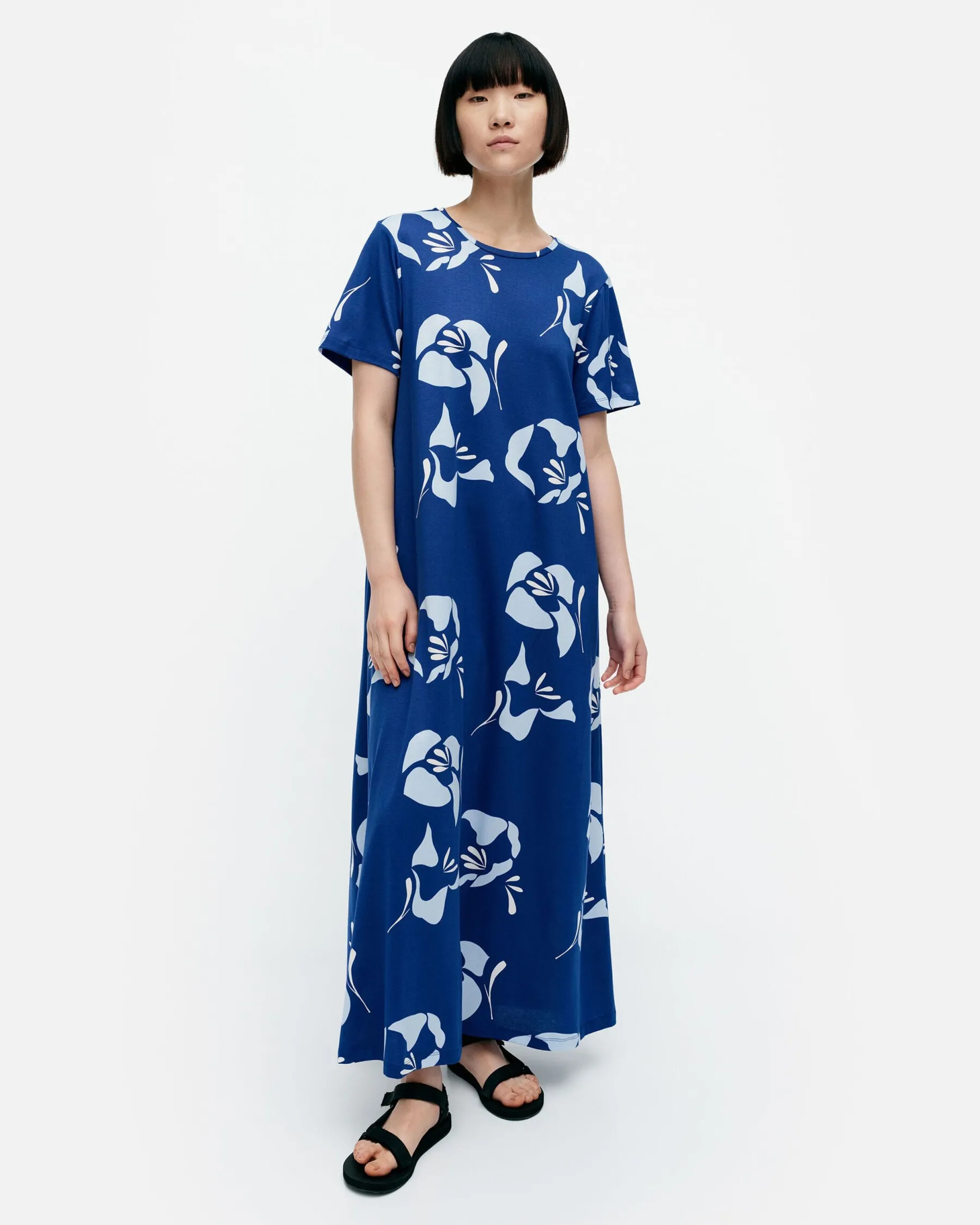 Mekot^Marimekko Kalliokielo Helakka Trikoomekko