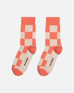 Sukat^Marimekko Kasvaa Kukko Ja Kana Sukat