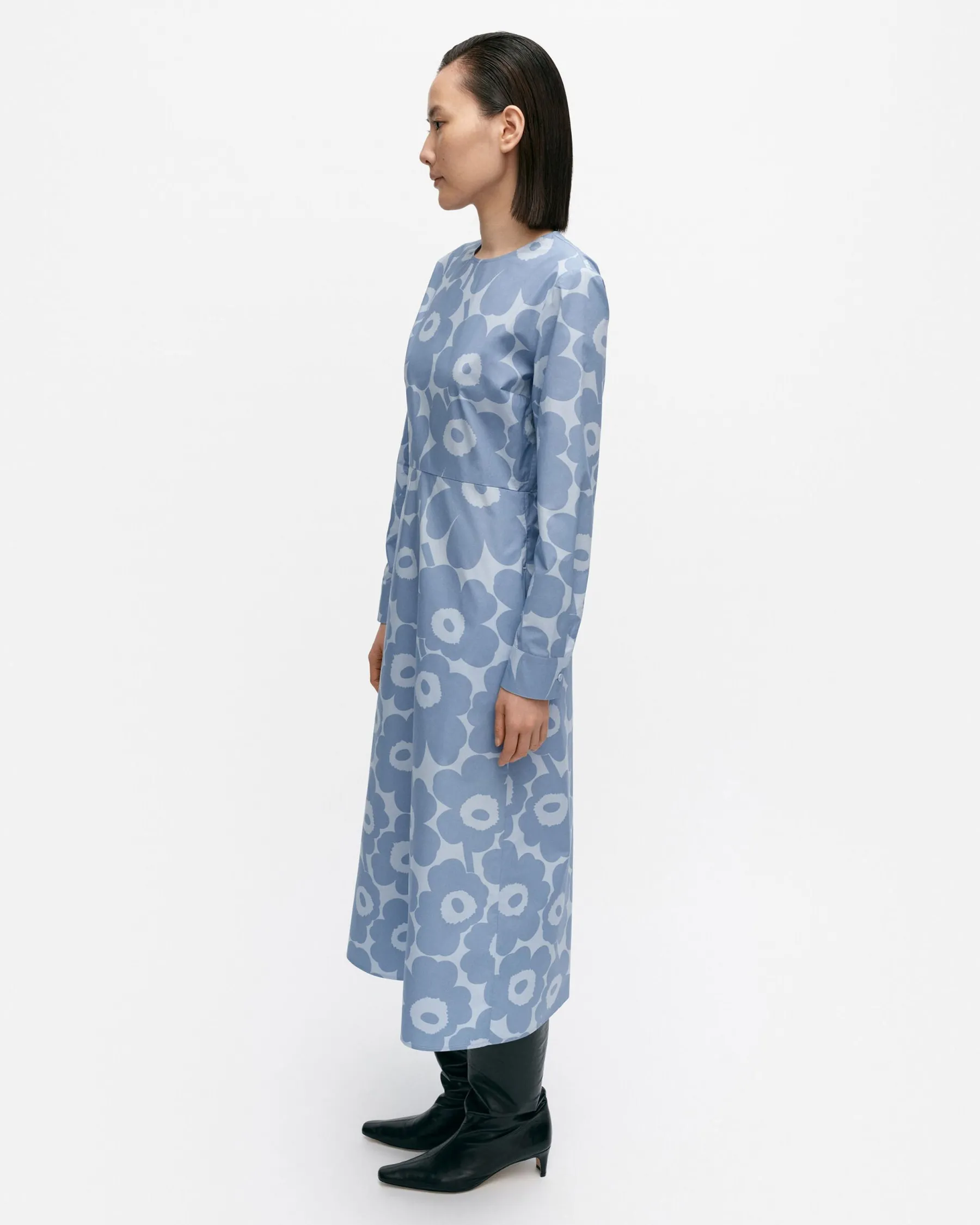 Mekot^Marimekko Katse Unikko Puuvillapopliinimekko