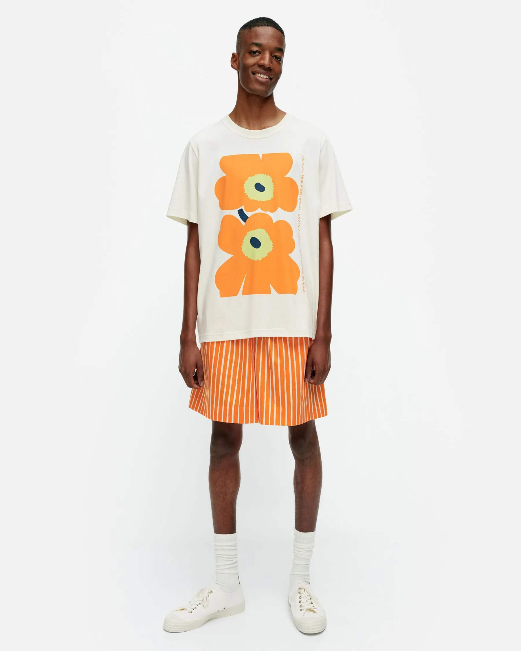 Paidat Ja Tunikat^Marimekko Kioski Embla Unikko Placement T-Paita