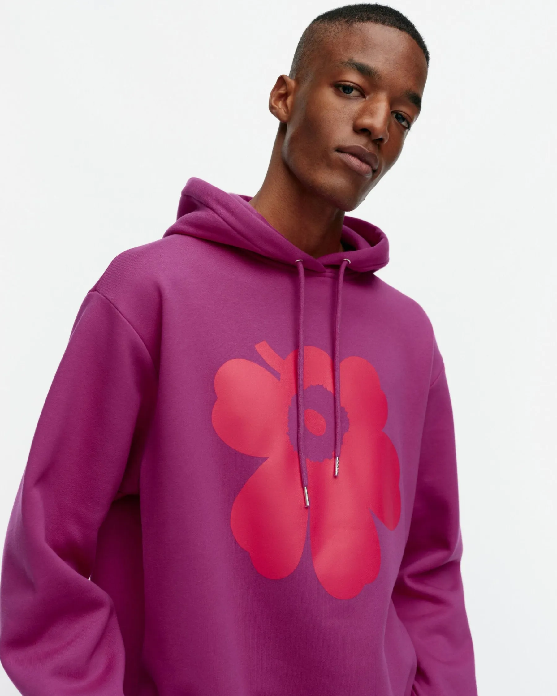 Unisex^Marimekko Kioski Runoja Unikko Placement Huppari