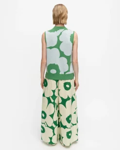 Neuleet^Marimekko Kulma Unikko Villaneuleliivi