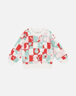Lastenvaatteet^Marimekko Kuulas Ruutu Unikko I Paita