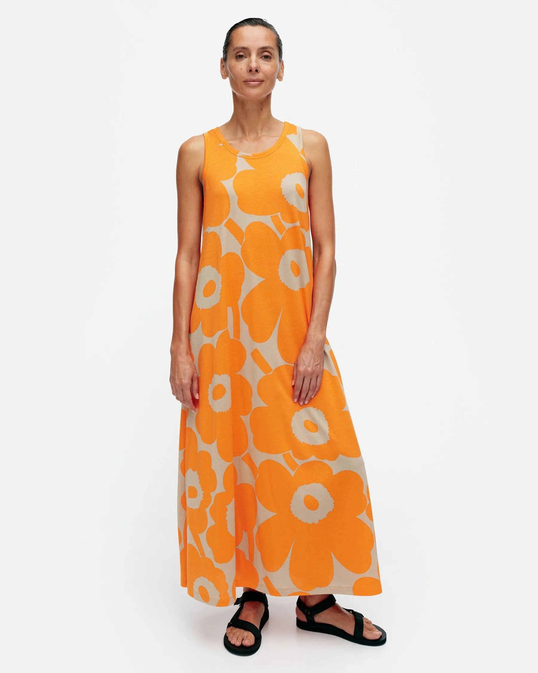 Mekot^Marimekko Liplatus Unikko Trikoomekko