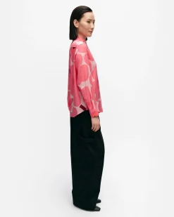 Paidat Ja Tunikat^Marimekko Maija Unikko Silkkipaita