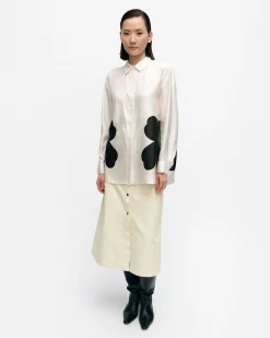 Paidat Ja Tunikat^Marimekko Outi Heijastus Unikko Silkkipaita