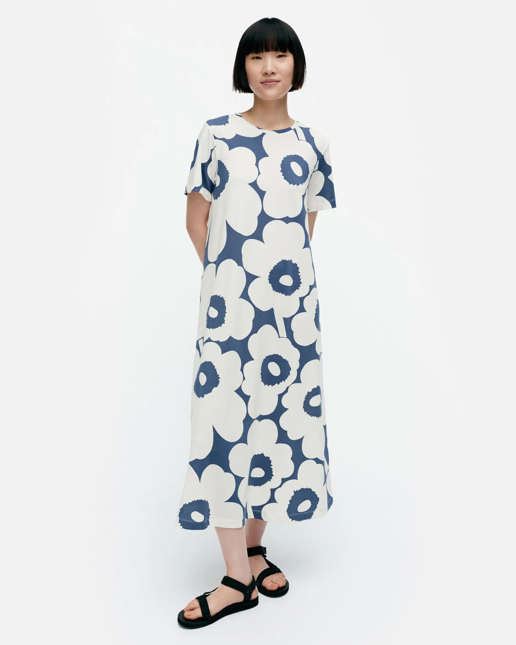 Mekot^Marimekko Pisteinen Unikko Trikoomekko