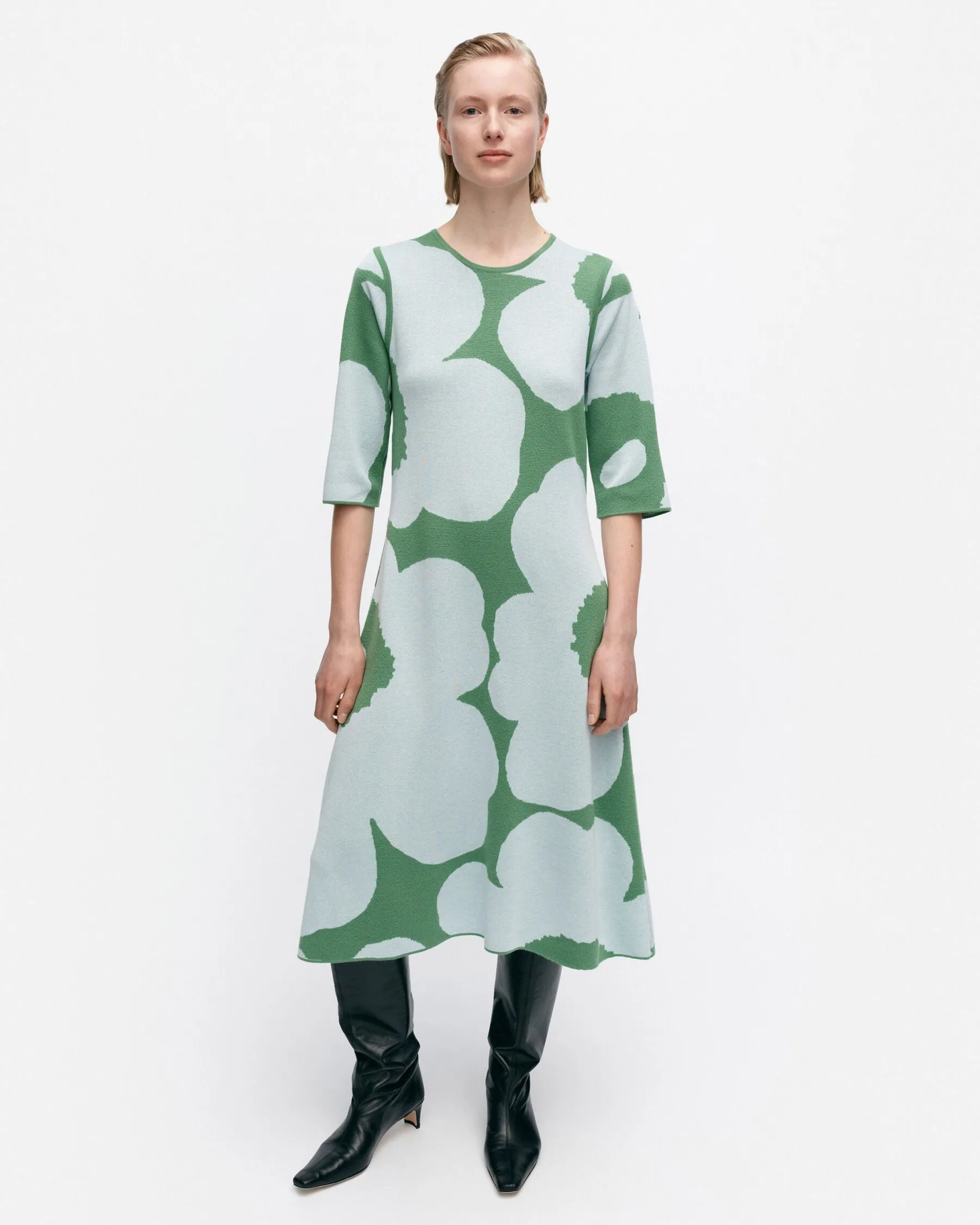 Mekot^Marimekko Pointti Unikko Villaneulemekko