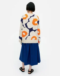 Paidat Ja Tunikat^Marimekko Pu00E4Ivu00E4 Unikko Puuvillaneulepusero