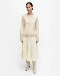 Paidat Ja Tunikat^Marimekko Tahti Ii Unikko Villaneulepusero