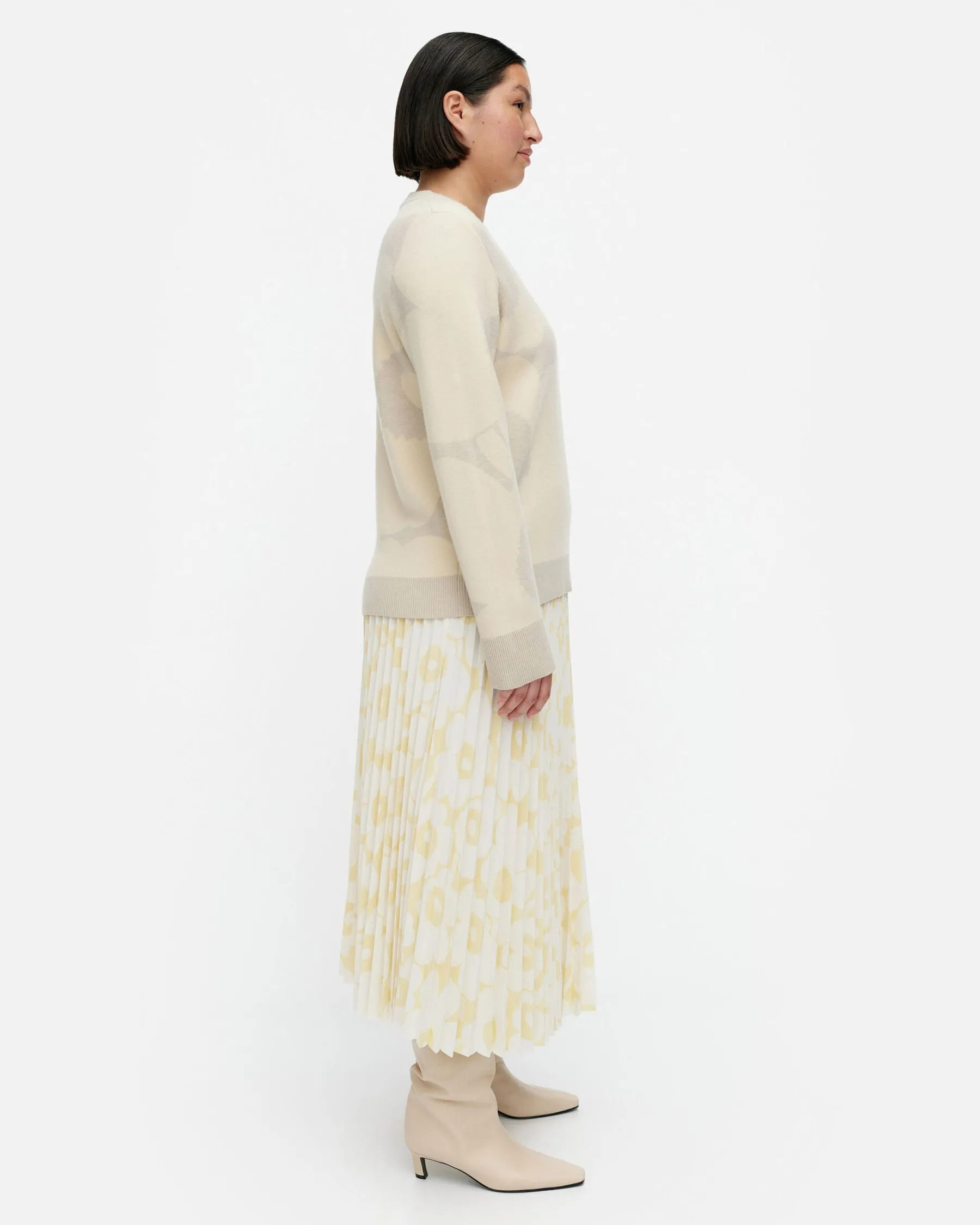 Neuleet^Marimekko Tahti Ii Unikko Villaneulepusero