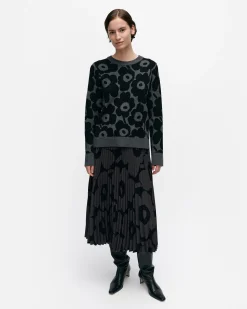 Neuleet^Marimekko Tahti Unikko Villaneulepusero
