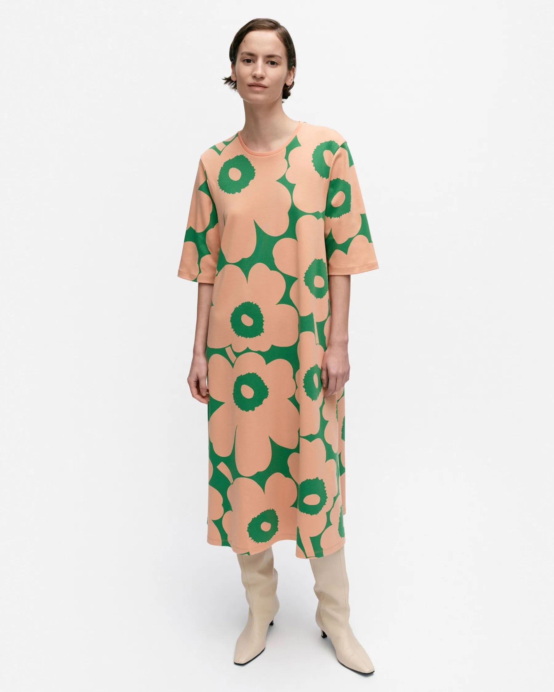 Mekot^Marimekko Tangentti Unikko Trikoomekko