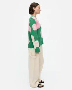 Paidat Ja Tunikat^Marimekko Viuhko Poiminto Puuvillaneulepusero